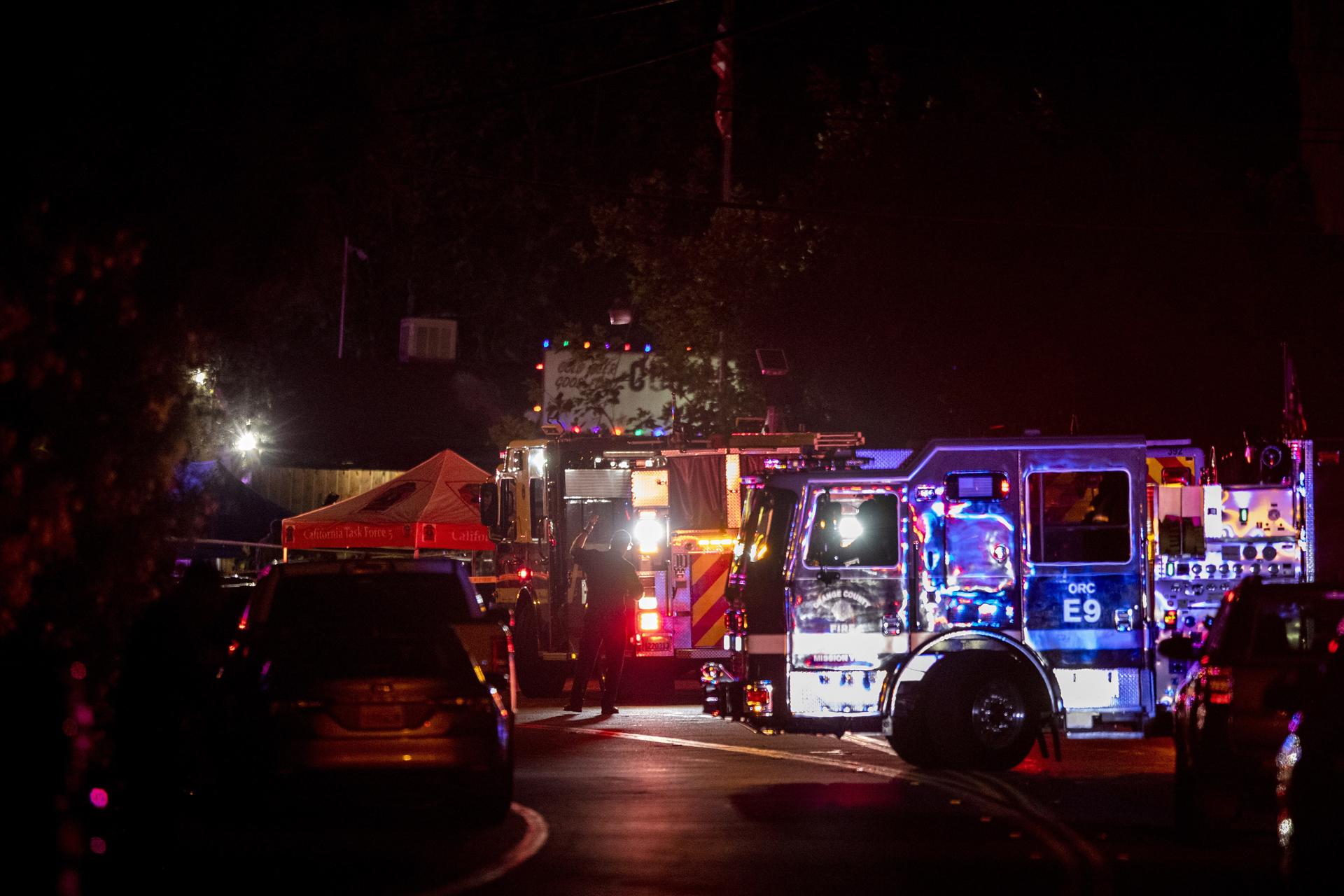 Shooting at Cook's Corner bar in Trabuco Canyon, California