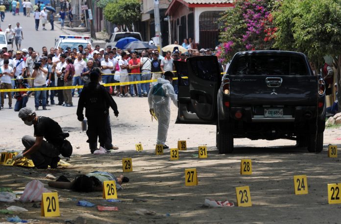 HONDURAS-VIOLENCE-CRIME