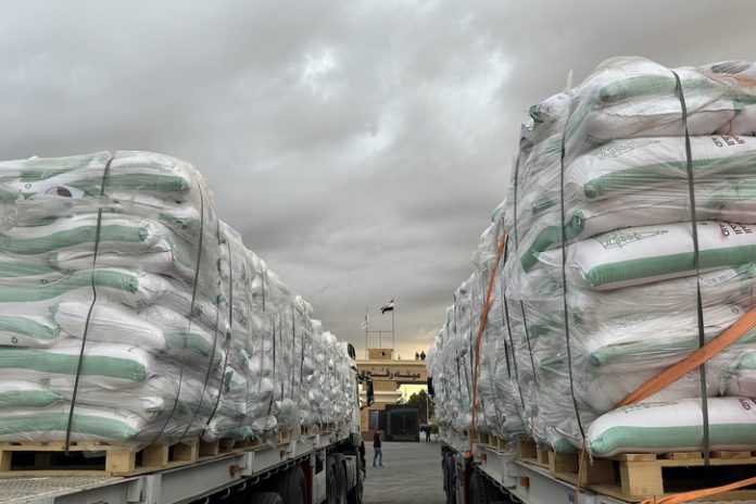 EGYPT-PALESTINIAN-ISRAEL-CONFLICT-AID